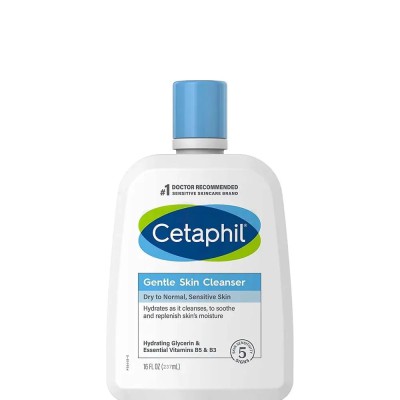 Cetaphil Gentle Skin Cleanser for Dry to Normal Skin & Sensitive Skin 236ml.