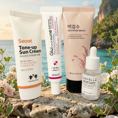 Glow & Protect Skincare Combo .