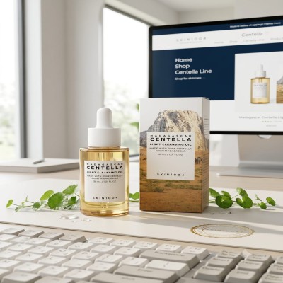 SKIN1004 Madagascar Centella Light Cleansing Oil (30ml).