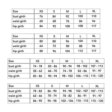 Size chart for Exclusive Premium Panjabi